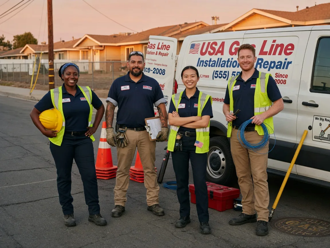 Gas Line Installation company in Mooreville, MS
